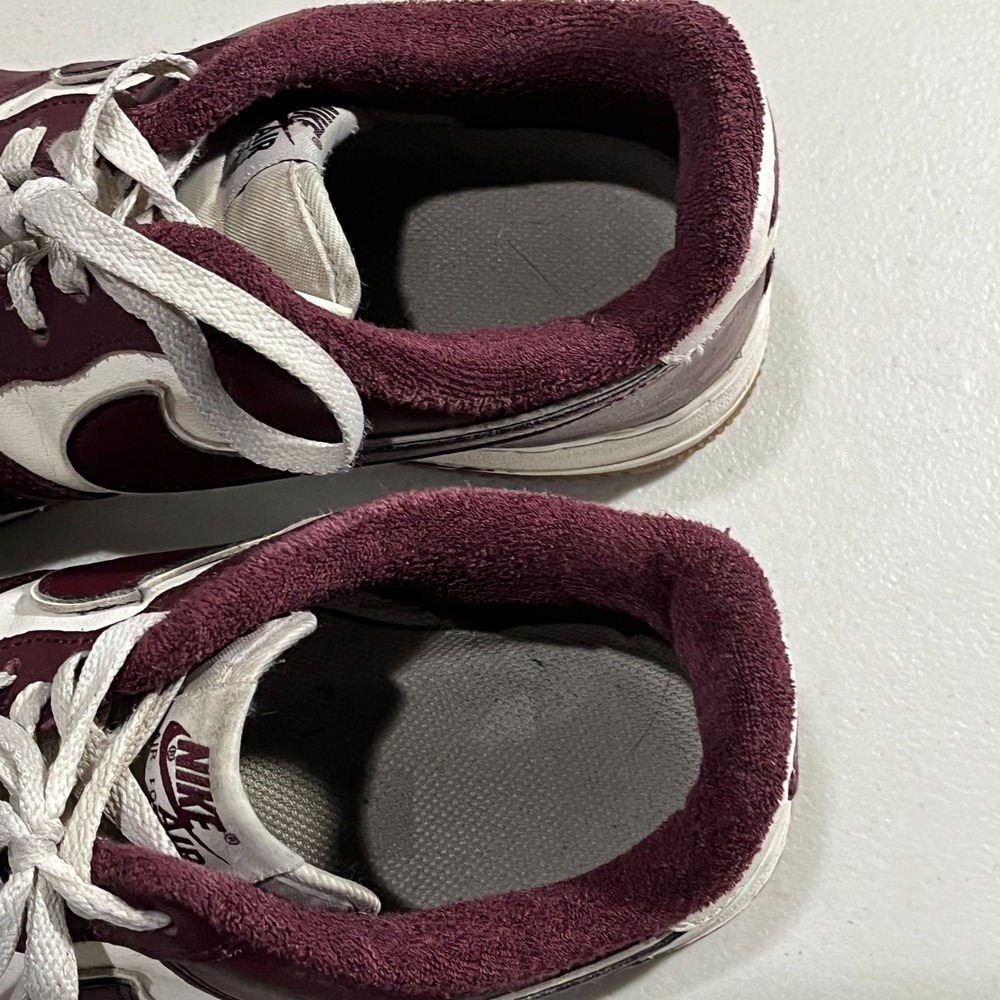 Nike Air Force 1 Sneaker Men's 9 Low College Pack‎ Night Maroon Sail DQ7659-102 - Picture 2 of 12